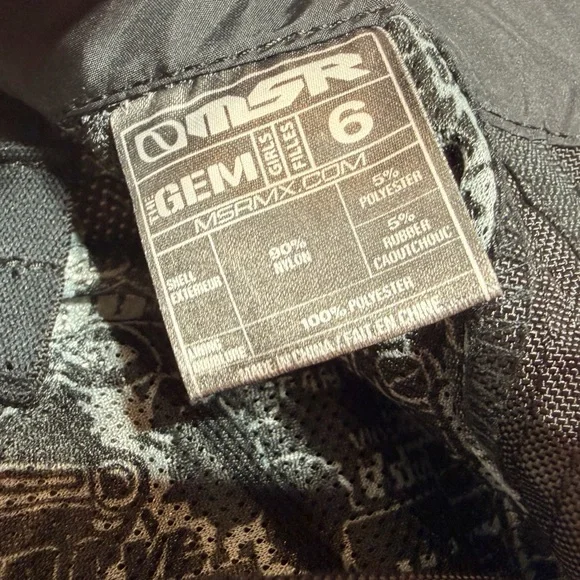 Girls Gem Black, White & Pink Motorcycle Riding Pants with Removable Pant Legs - Picture 13 of 15